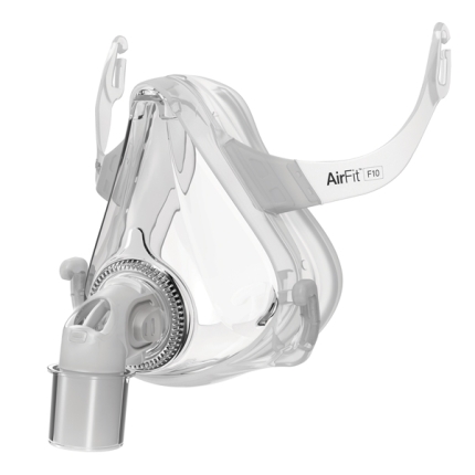 ResMed AirFit F10 & F10 For Her Full Face Mask Frame System with Cushion